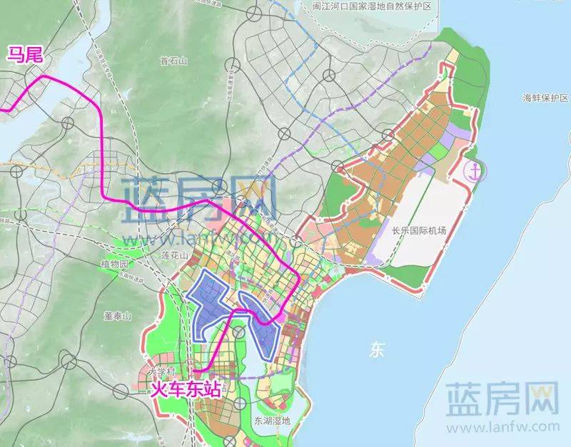 地铁2号线延伸至马尾段将开建